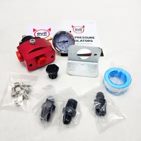 Fs11308s1-amz1 Evil Energy Fuel Pressure Regulator Carburetor 4.5-9psi Adj Range 3/8 Inch Npt Bypass Return
