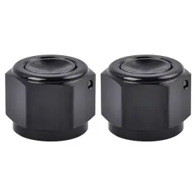 Kt04074-amz1 Evil Energy Flare Cap Block Off Fitting Plug 10an Black 2pcs For Fuel System Kt04074-amz1 Evil Energy Flare Cap Block Off Fitting Plug 10an Black 2pcs For Fuel System