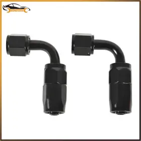 Firc2885120ss Firchassis Swivel Oil/fuel/air/gas Line 90 Degree Hose End Fitting Elbow 2x 6an/8an/10an