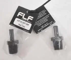 Adpt-00-12npt-38br Flf Lot Of 2 Racing Supply High Performance Straight Npt To Barb Adapter 1/2 Inch