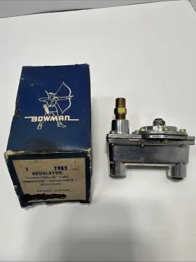 P200-53 Flow-trol-r Vintage Bowman Fuel 1/4 Inch Inlet/outlet Regulator - Part #7905