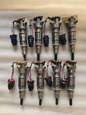 0433112 Ford Full Set 6.0 Powerstroke Diesel Injectors 2003-2007 F250 F350 Reman Oem