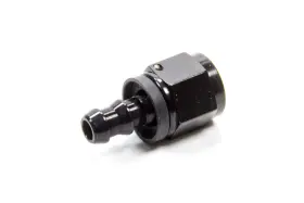 200107-bl Fragola - Hose Fitting Push Lock #8 Str. To #6 Black