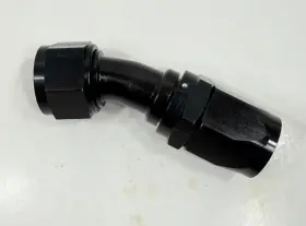 223016-bl Fragola -16 An 30 Degree Swivel Hose End Fitting Aluminum Black Usa