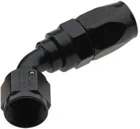 226004-bl Fragola - Hose Fitting #4 60 Deg Pro-flow Black