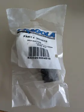 3004510 Fragola Nos -10an 45 Degree Sport Crimp Race Hose End Black Charity
