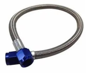 360036-bu Fragola -4an Hose Assembly Straight To 36in Blue Nitrous Supply Line