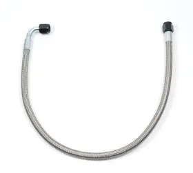 373024-bl Fragola 24 Inch -6 An To 6 90 Braided Stainless Steel Hose Assembly 2 Foot Long