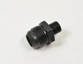 461216-bl Fragola 12 An Male To 16mm X 1.5 Metric Adapter Fitting Aluminum Black