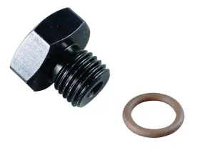 481410-bl Fragola Performance Systems #10 Port Plug 7/8-14 Black