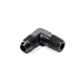 482204-bl Fragola -4 An Male To 1/8 Inch Npt Threads 90 Degree Adapter Fitting Black