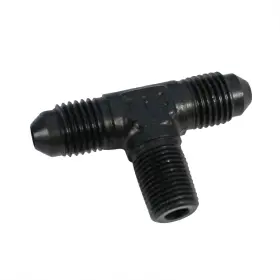 482504-bl Fragola - 4an Tee 1/8 Mpt On The Side Black