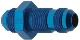 483208 Fragola Performance Systems Straight Bulkhead Adapter 832 8an Blue