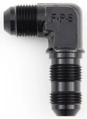 483312-bl Fragola Fits #12 X 90 Deg Bulkhead Fitting Black