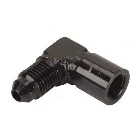 495023-bl Fragola 90 Black Press Gauge Fitting 1/8 Fem -4 An Male
