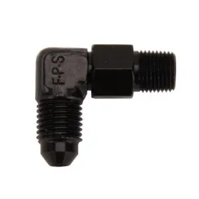 499104-bl Fragola 90 Degree Black Fitting 1/8 Npt Male To -4 An