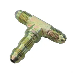 583404 Fragola 4an Steel Bulkhead Tee Fitting For High-performance Plumbing