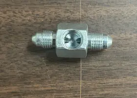 599903 Fragola 3an Inline Tee Fitting Male X 1/8npt Female