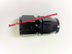 680110-bl Fragola -10 An Straight P.t.f.e. Black Hose End Real-street Speedtech