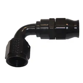 689012-bl Fragola Hose Fitting Fits #12 90 Deg Ptfe Black 689012-bl Fragola Hose Fitting Fits #12 90 Deg Ptfe Black