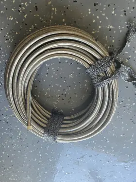 703006 Fragola 3000 Series Stainless Steel Engine Hose 3/8 Inch - 50ft
