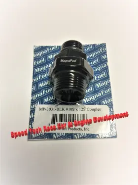 Mp-3031-blk Fragola Mangafuel -10 An To -12 Coupler Alum. Black Speed Tech