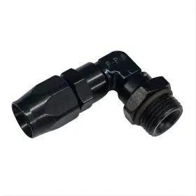 189007-bl Fragola Performance Systems - #8 X 90 9/1618 6 Hose End Black