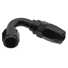 231213-bl Fragola Performance Systems -12an Fem X -16an Hose 120 Degree Expanding End - Black