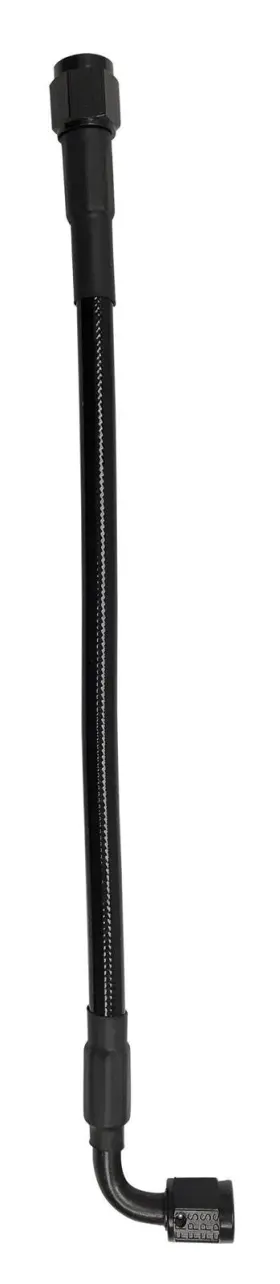 412-1-2-14-bl Fragola Performance Systems Hose Ptfe Lined Braided Stainless Steel Black Covered 14 Inch Length -4 An