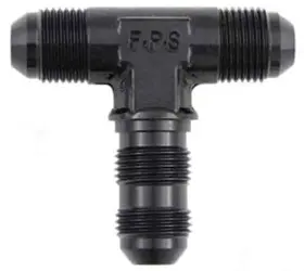 483403-bl Fragola Performance Systems -3 Bulkhead Tee Black 483403-bl Fragola Performance Systems -3 Bulkhead Tee Black