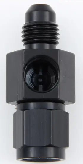 495000-bl Fragola Performance Systems - #4 Male X Female Gauge Adapter Inline
