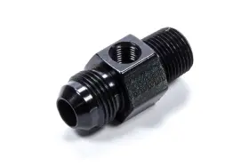 495004-bl Fragola Performance Systems #8 X 3/8mpt Inline Gauge Adapter Fitting Black