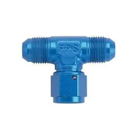 Fragola Performance Systems 498205 Fitting Tee -10 An Female Male Aluminum Blue Anodized Each