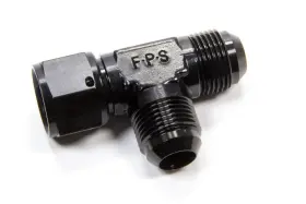 498306-bl Fragola Performance Systems -12an T Female Swivel On Run - Black