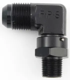 499111-bl Fragola Performance Systems -10an X 3/8 Npt 90 Degree Swivel - Black 499111-bl Fragola Performance Systems -10an X 3/8 Npt 90 Degree Swivel - Black