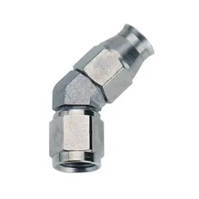 604508 Fragola Performance Systems Fitting Hose End P.t.f.e. 45 Degree -8 An To Female Steel Zinc