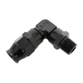 689908-bl Fragola Performance Systems 8an 90 Degree Real Street Hose End X 3/8ftft Npt