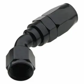 Tlx-fra224504-bl-cl360a70 Fragola Pro-flow Hose End X 45 Degree -4an Black