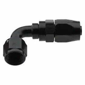 Tlx-fra229004-bl-cl360a70 Fragola Pro-flow Hose End X 90 Degree -4an Black Tlx-fra229004-bl-cl360a70 Fragola Pro-flow Hose End X 90 Degree -4an Black