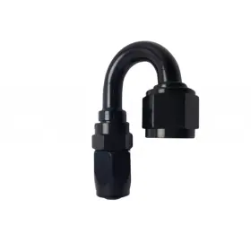 Tlx-fra231810-blrad-cl360a70 Fragola Pro-flow Hose End X 180 Degree -10an Male Rad Fitting Black Tlx-fra231810-blrad-cl360a70 Fragola Pro-flow Hose End X 180 Degree -10an Male Rad Fitting Black