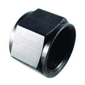 Tlx-fra492920-bl-cl360a70 Fragola Flare Cap -20an Aluminum Black