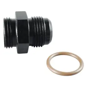 Tlx-fra495101-bl-cl360a70 Fragola O-ring -6an X 3/4-16 8 Radius Fitting Black