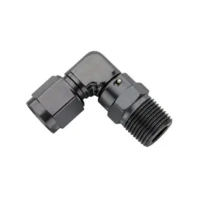 Tlx-fra499411-bl-cl360a70 Fragola Female Swivel To -10an 3/8 Npt - 90 Degree Black Tlx-fra499411-bl-cl360a70 Fragola Female Swivel To -10an 3/8 Npt - 90 Degree Black