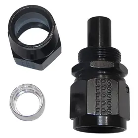 Fragola Tlx-fra680112-bl-cl360a70 Real Street Hose End -12an Straight For Reusable Black