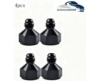 Xuz759 Gag 4pcs -10 An Female -8 Male Flare Fitting Reducer Adapter 10an To 8an Black