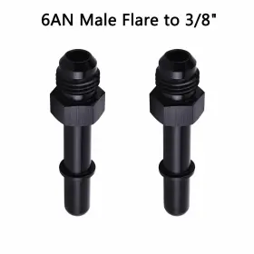 Gd5103 Goodqualitycarparts 2x 6an An6 Fuel Adapter Efi Fitting To 3/8ftft Gm Quick Connect Male Ls