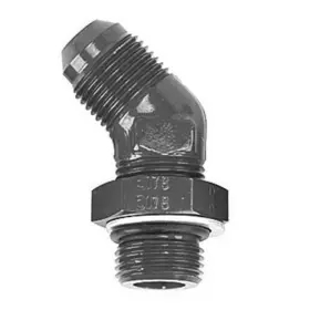 An922-08dblk Goodridge -8 An To Port Fitting 45 Degree Black