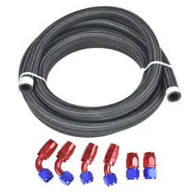 Gp418624dh Goodshepherd18 10ft 4an 6an 8an 10an Braided Fuel Hose Line And Swivel End Fitting Kit Gp418624dh Goodshepherd18 10ft 4an 6an 8an 10an Braided Fuel Hose Line And Swivel End Fitting Kit