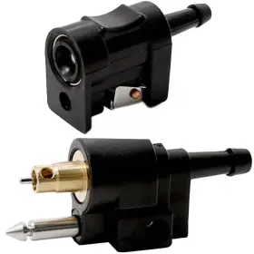 Haokixin Ce144 1/4 Inch 6mm Barb Female Fuel Line Quick Connector Fits For Yamaha Outboard F