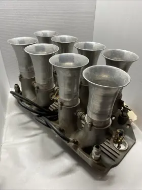 396-c-8 Hilborn Vintage Original Fuel Injection Manifold Set Up Read Description